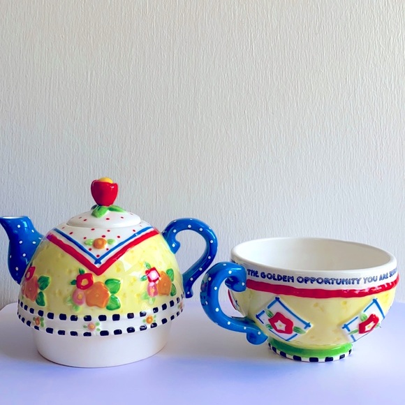 Mary Engelbreit Tea-for-one Set - Picture 2 of 7